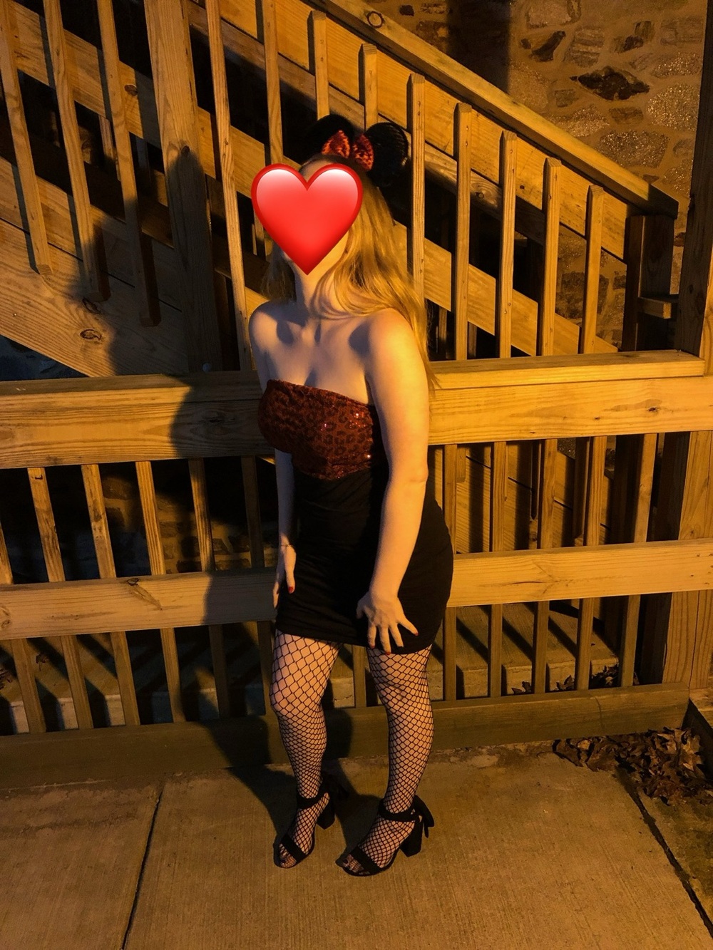 Planet Gold Black and Red Sparkly Dress